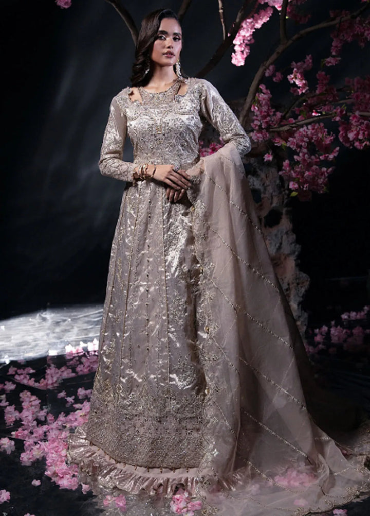 Florent Embroidered Silk Suit Unstitched 3 Piece FL24R Opaline - Formal Collection