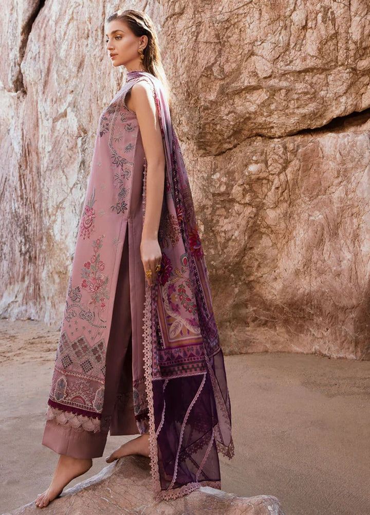 Florent Embroidered  Suits Unstitched 3 Piece FL24E FL-1A - Eid Collection