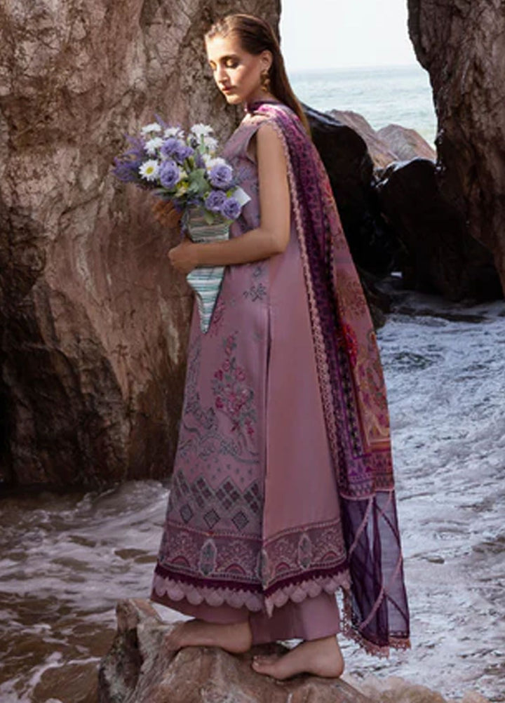 Florent Embroidered  Suits Unstitched 3 Piece FL24E FL-1A - Eid Collection