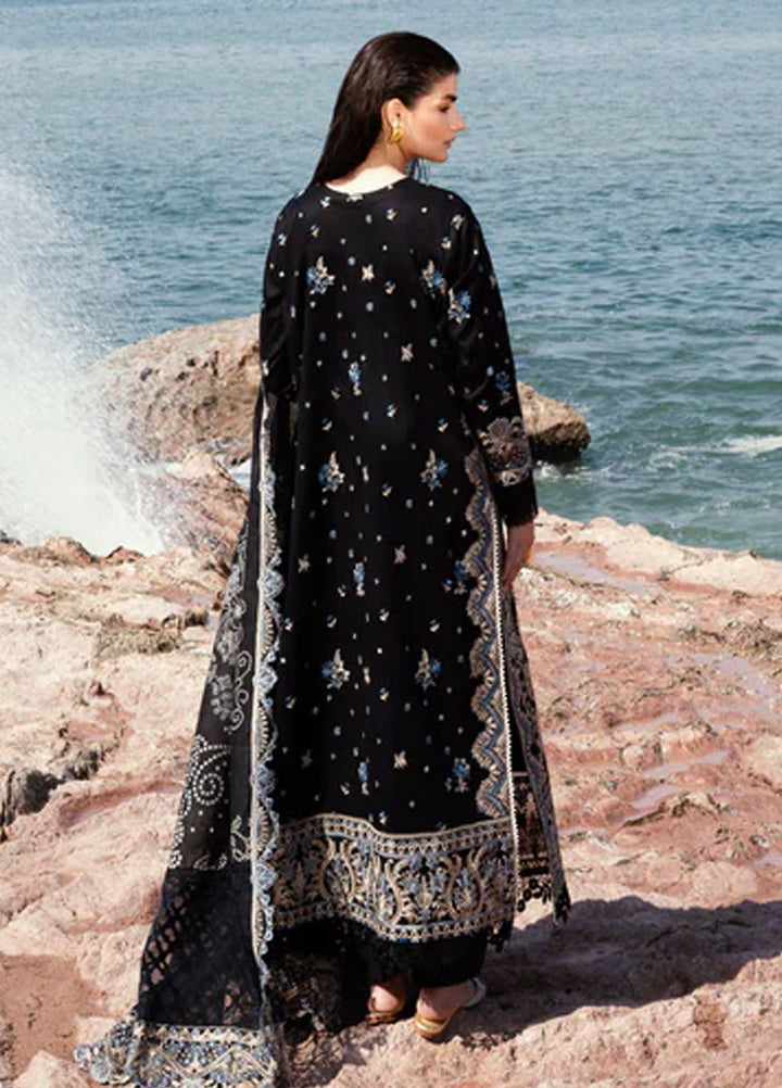 Florent Embroidered  Suits Unstitched 3 Piece FL24E FL-3A - Eid Collection