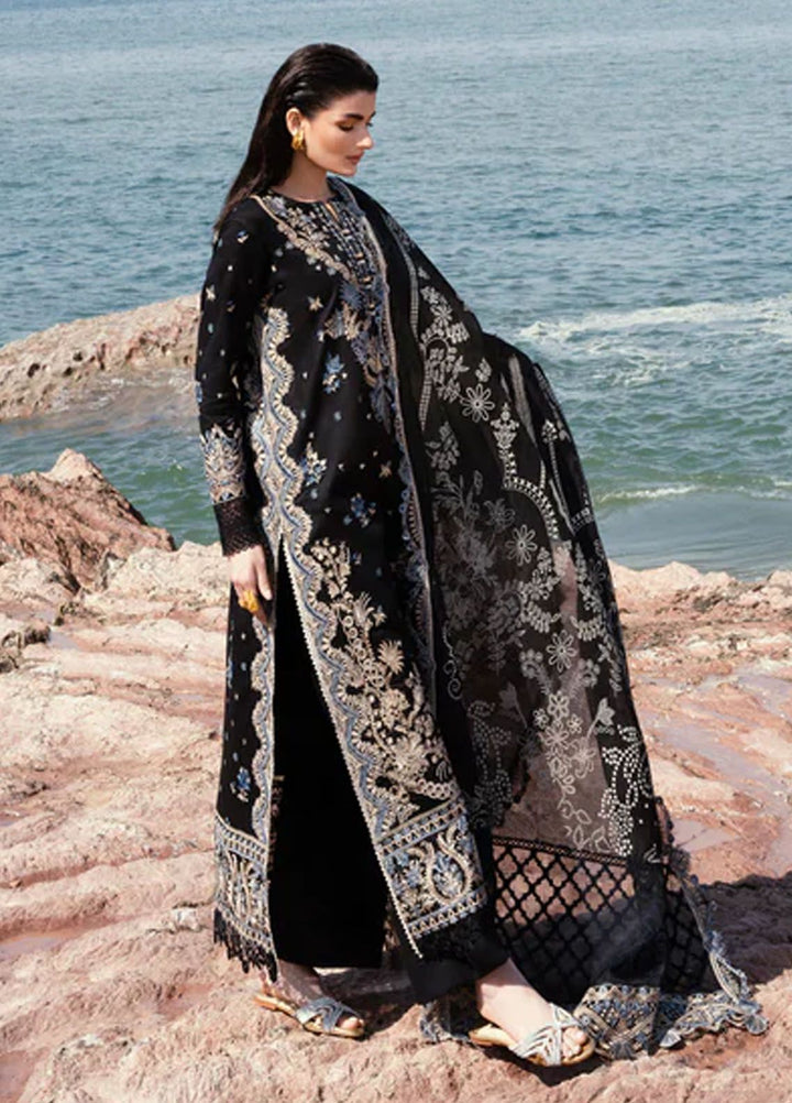 Florent Embroidered  Suits Unstitched 3 Piece FL24E FL-3A - Eid Collection