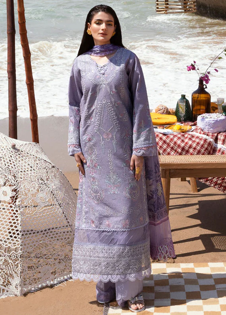 Florent Embroidered  Suits Unstitched 3 Piece FL24E FL-5B - Eid Collection