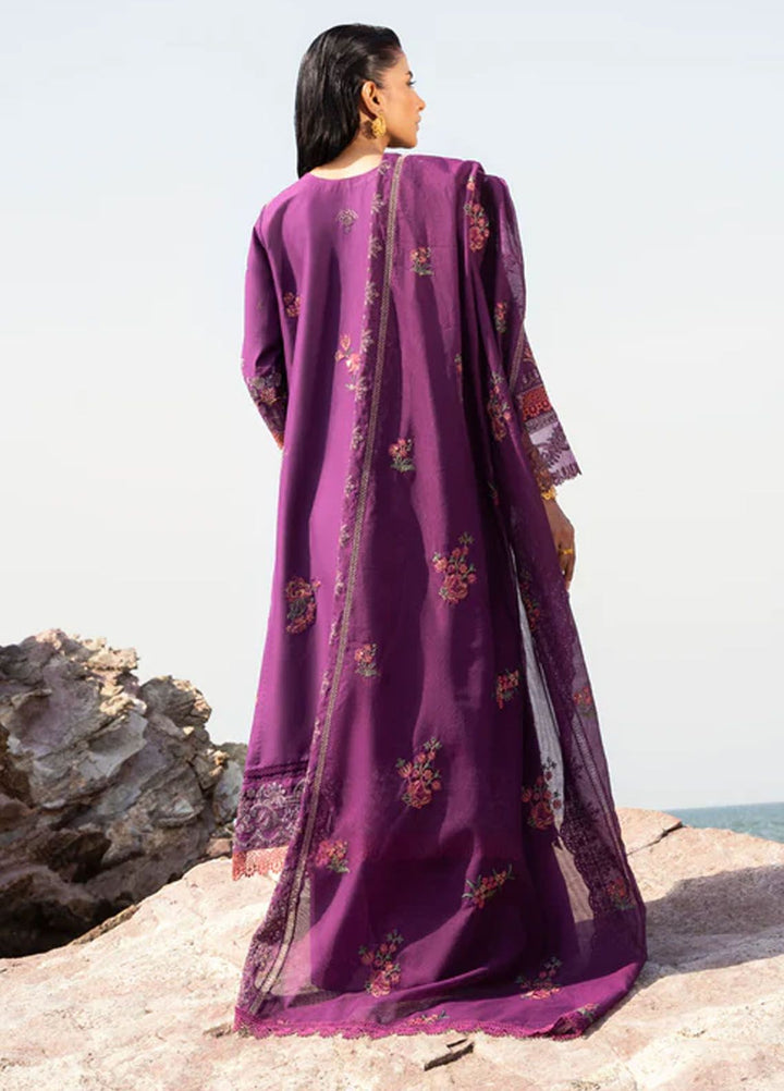 Florent Embroidered  Suits Unstitched 3 Piece FL24E FL-6B - Eid Collection