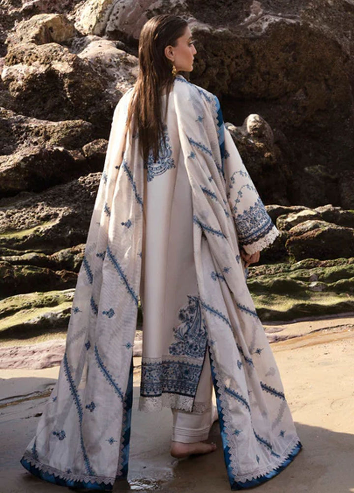 Florent Embroidered  Suits Unstitched 3 Piece FL24E FL-7A - Eid Collection