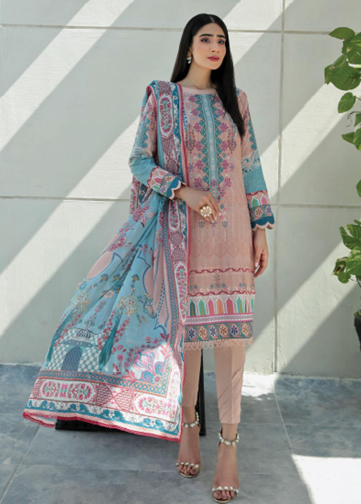 Everyday Wear By Florent Printed Lawn Suits Unstitched 3 Piece FL22EW FL-1A - Summer Collection