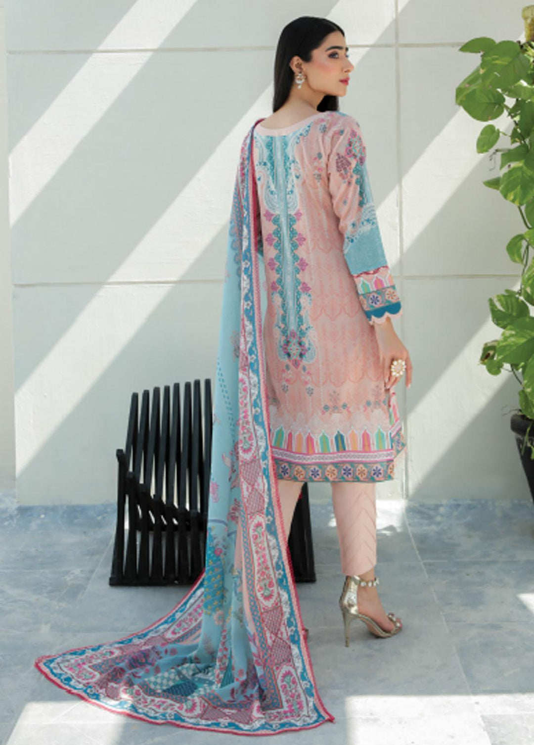 Everyday Wear By Florent Printed Lawn Suits Unstitched 3 Piece FL22EW FL-1A - Summer Collection