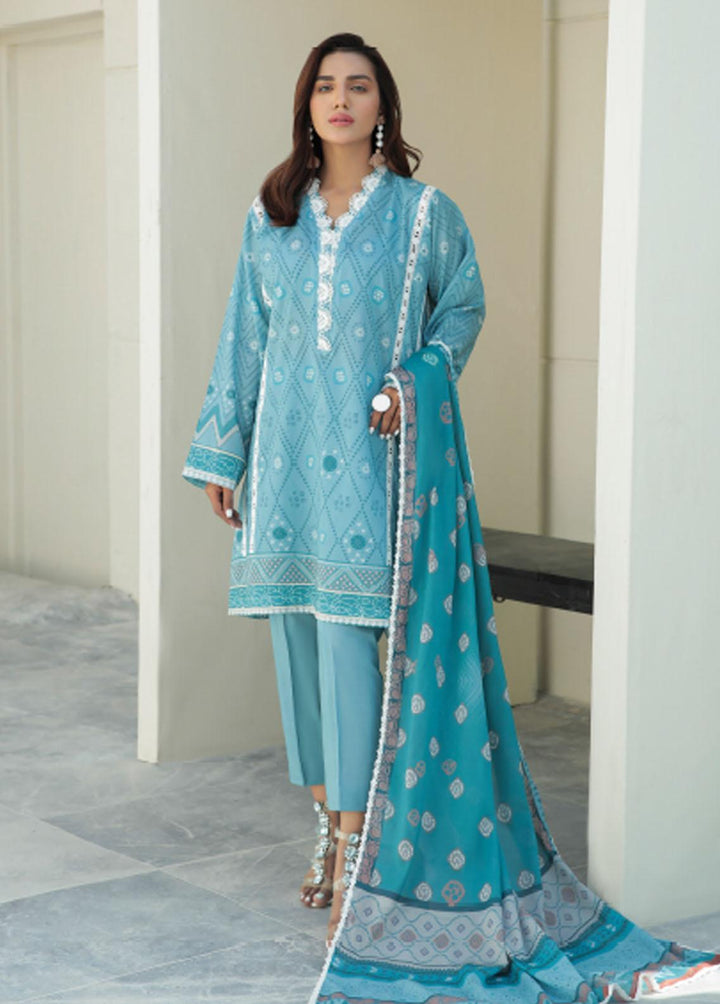Everyday Wear By Florent Printed Lawn Suits Unstitched 3 Piece FL22EW FL-2A - Summer Collection