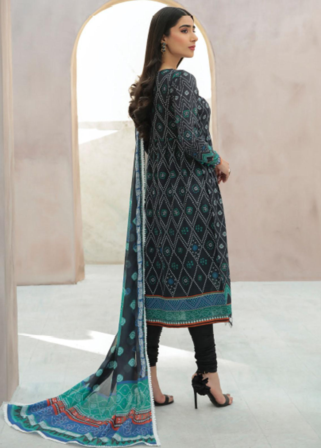 Everyday Wear By Florent Printed Lawn Suits Unstitched 3 Piece FL22EW FL-2B - Summer Collection