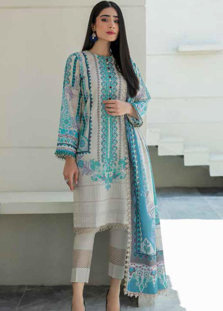 Everyday Wear By Florent Printed Lawn Suits Unstitched 3 Piece FL22EW FL-3A - Summer Collection