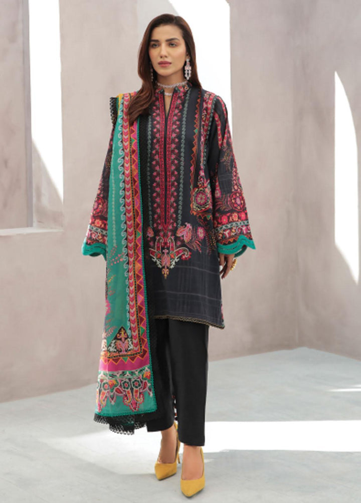 Everyday Wear By Florent Printed Lawn Suits Unstitched 3 Piece FL22EW FL-3B - Summer Collection