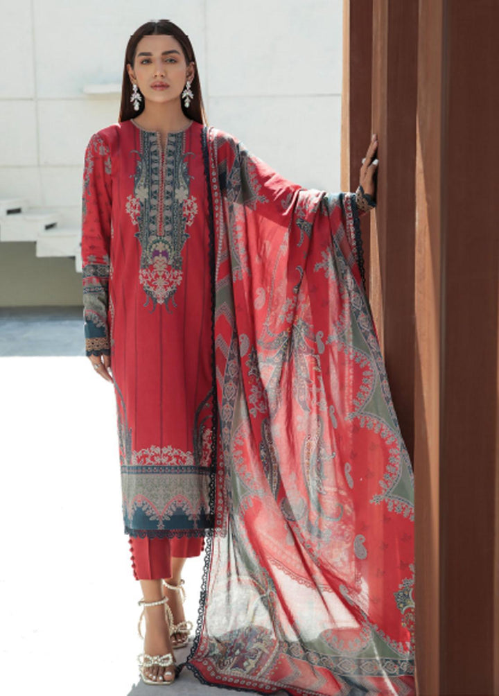 Everyday Wear By Florent Printed Lawn Suits Unstitched 3 Piece FL22EW FL-7A - Summer Collection