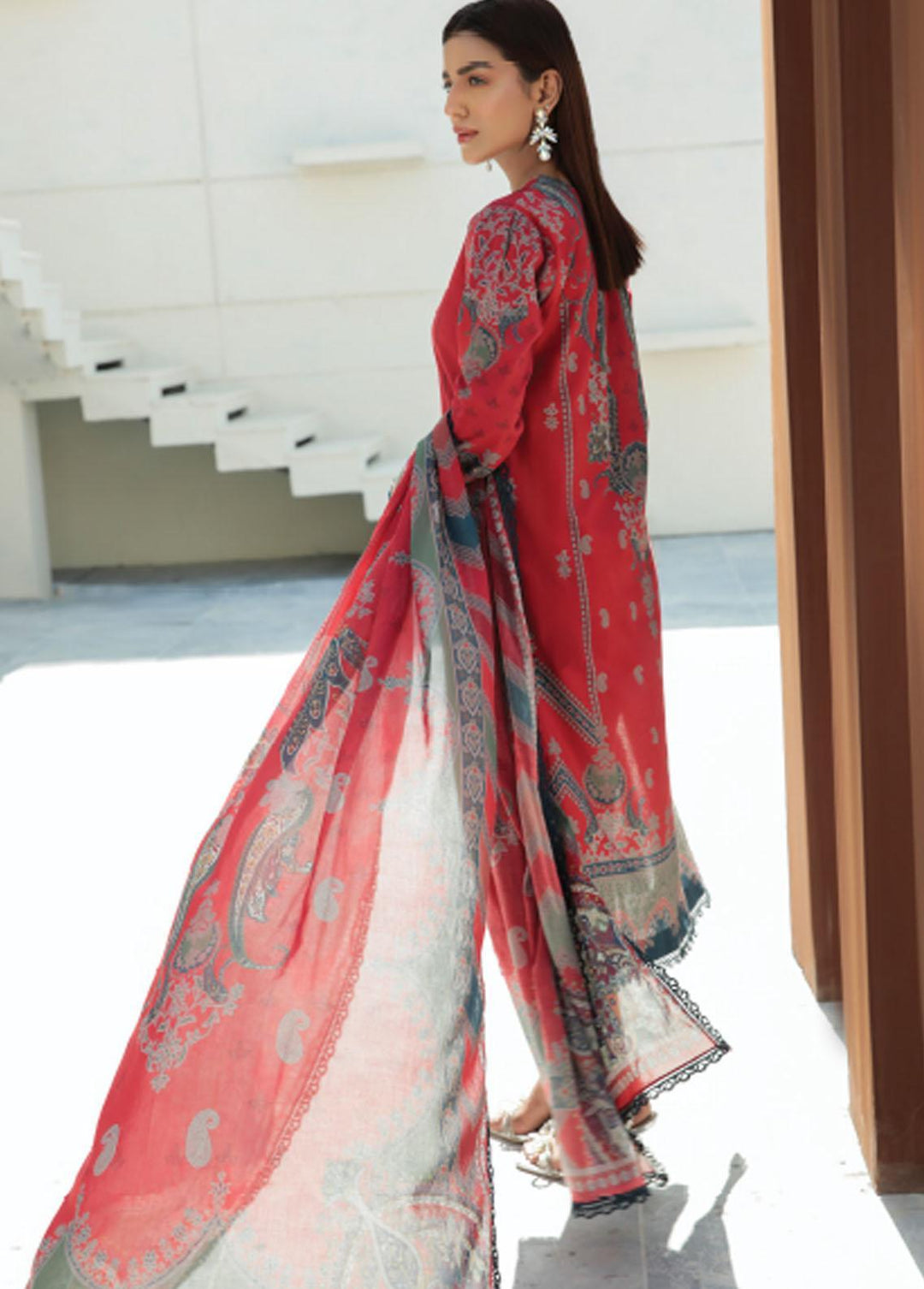 Everyday Wear By Florent Printed Lawn Suits Unstitched 3 Piece FL22EW FL-7A - Summer Collection