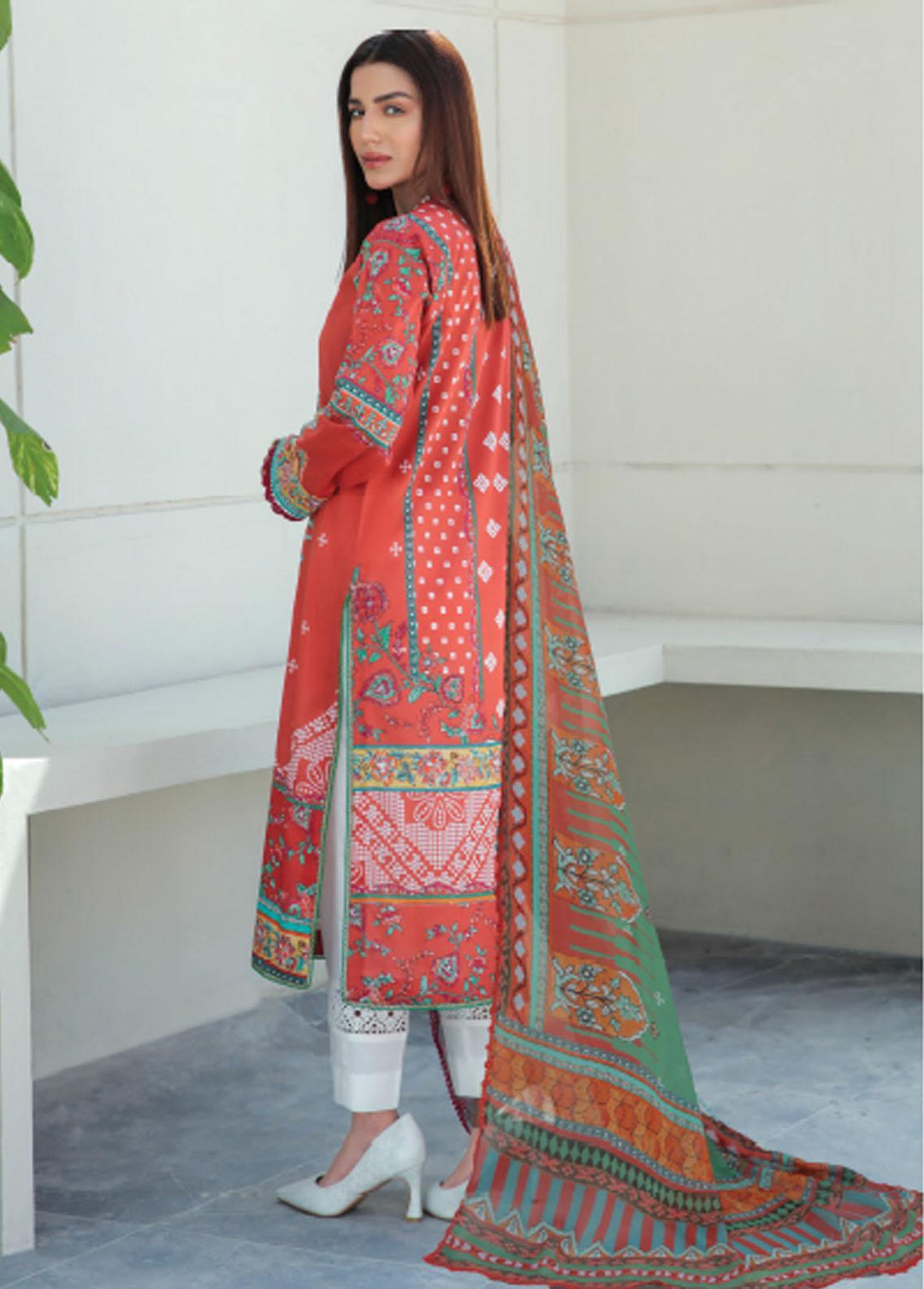 Everyday Wear By Florent Printed Lawn Suits Unstitched 3 Piece FL22EW FL-8A - Summer Collection