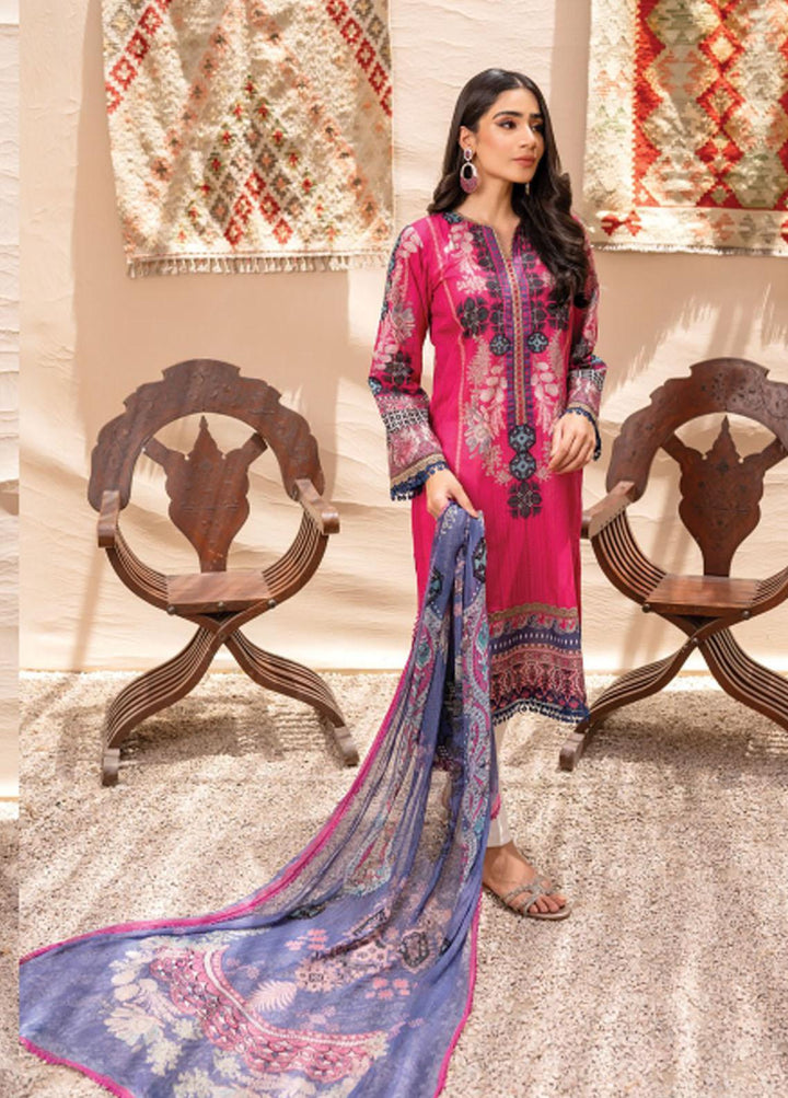 Everyday Wear By Florent Printed Lawn Suits Unstitched 3 Piece FL22-EW2 FL-4B - Summer Collection