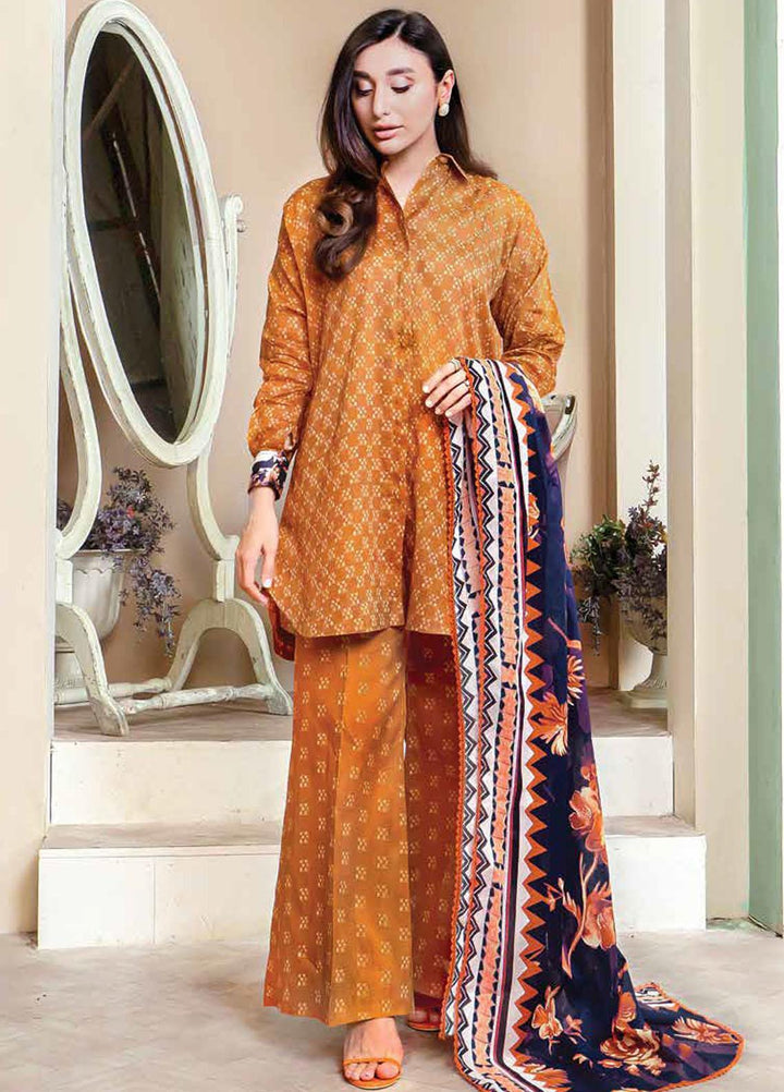 Florent Printed  Suits Unstitched 3 Piece FL23EW-V2 FL-1A - Summer Collection