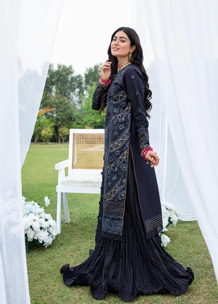 Florent Embroidered Lawn Suits Unstitched 3 Piece FL23LE FL-2B - Luxury Eid Collection