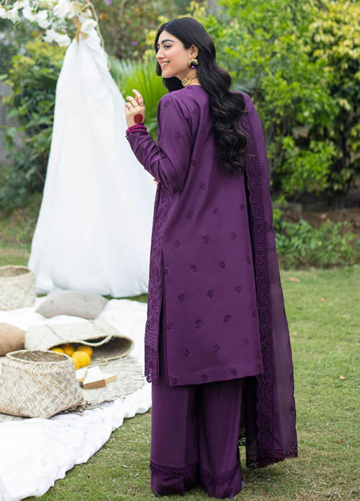 Florent Embroidered Lawn Suits Unstitched 3 Piece FL23LE FL-6A - Luxury Eid Collection