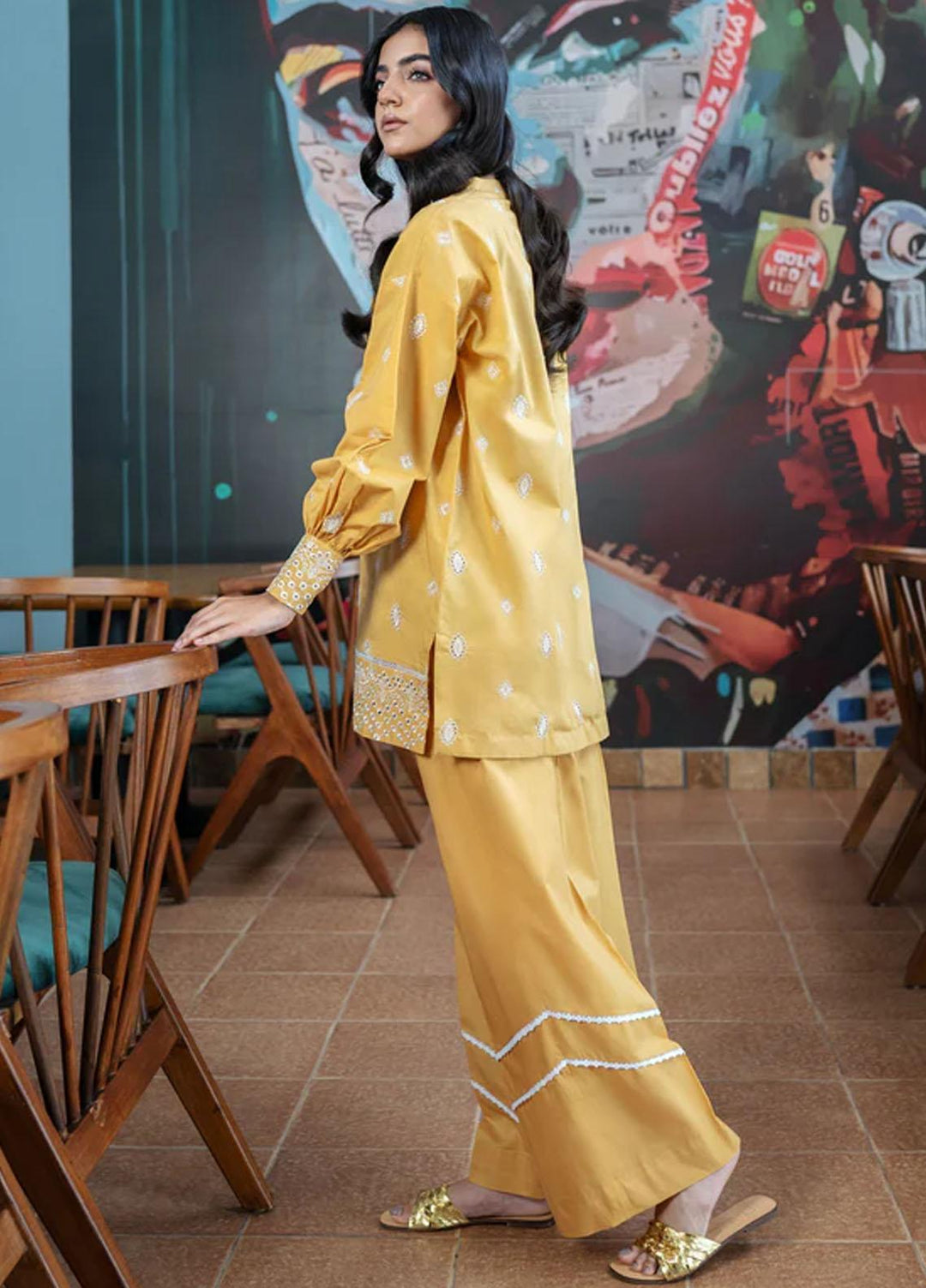 Florent Pret Embroidered Cambric 2 Piece Suit FL23LP Elea