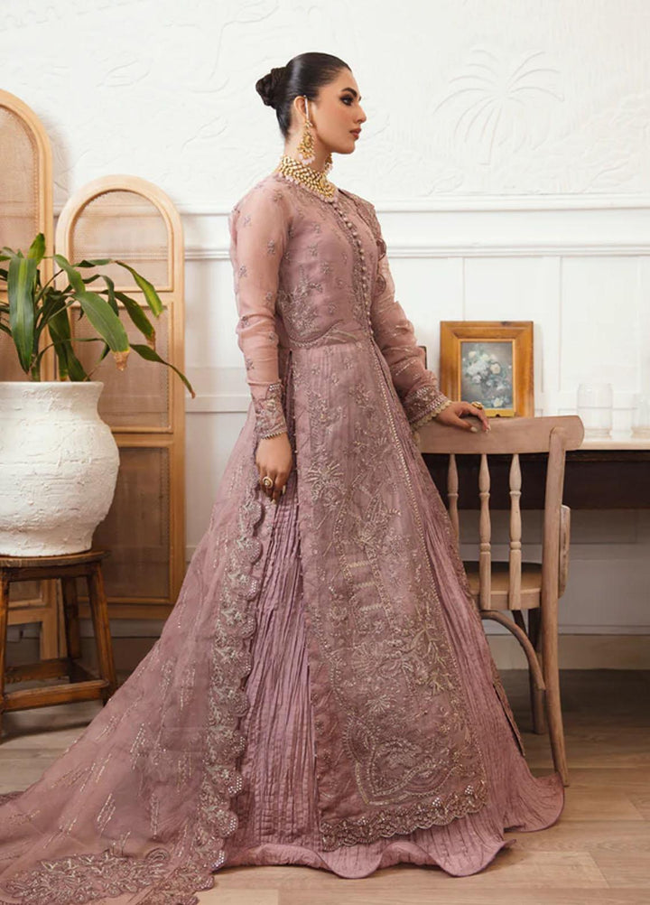 Florent Embroidered  Suits Unstitched 4 Piece FL23LF Zaira - Luxury Collection