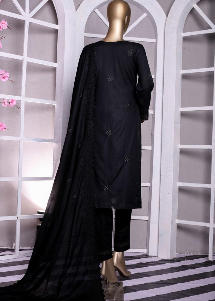 Florentine By MTF Embroidered Lawn Suits Unstitched 3 Piece MTF22BW 02 - Black & White Collection