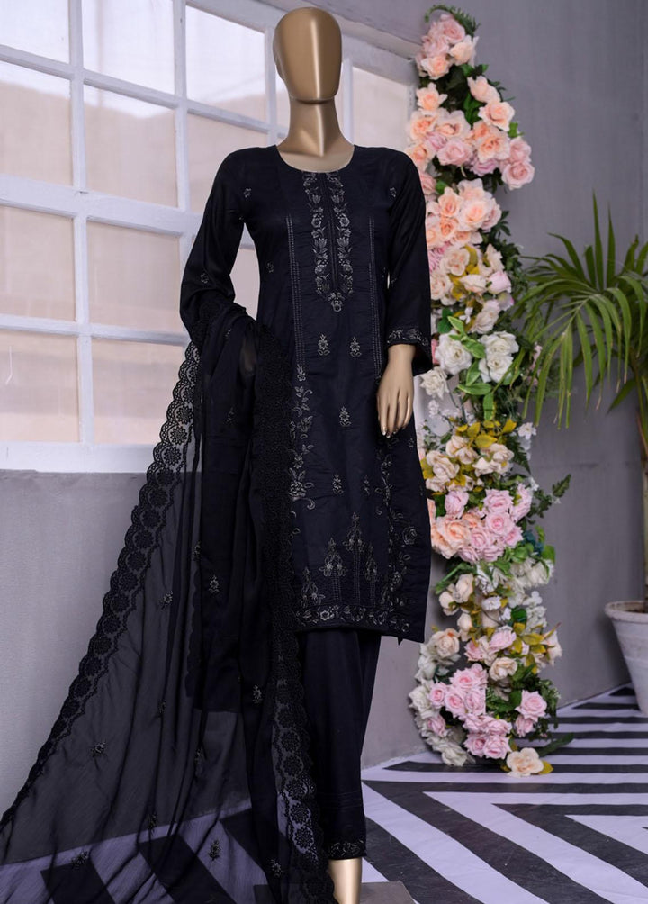Florentine By MTF Embroidered Lawn Suits Unstitched 3 Piece MTF22BW 07 - Black & White Collection