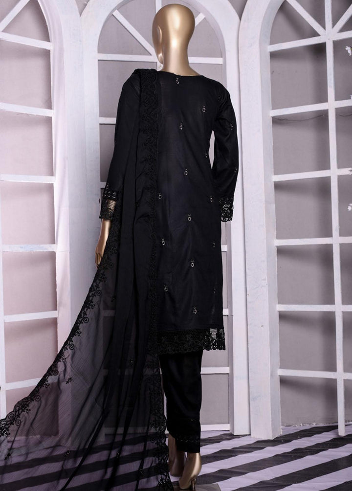 Florentine By MTF Embroidered Lawn Suits Unstitched 3 Piece MTF22BW 08 - Black & White Collection