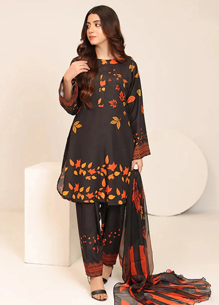 Floret by Nazmina Pret Printed Lawn 3 Piece Suit LD-19 Mystic Ivy