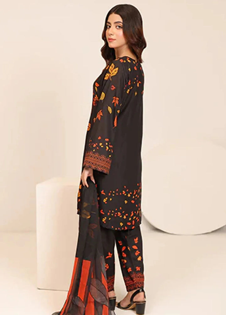 Floret by Nazmina Printed Lawn Suit Unstitched 3 Piece LD-19 Mystic Ivy - Summer Collection