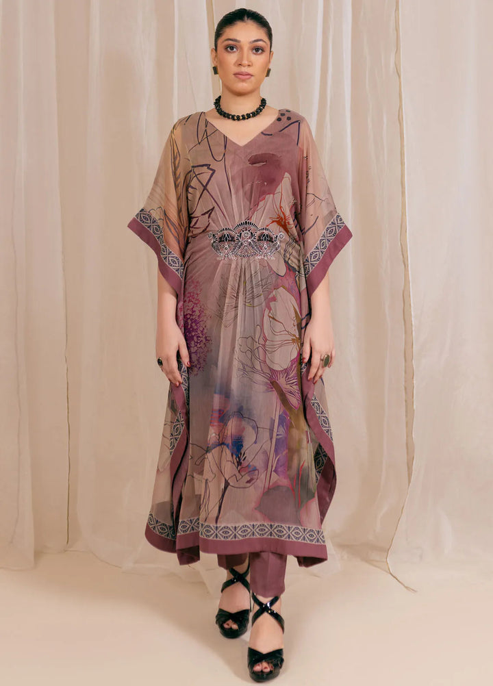 Fozia Khalid Luxury Pret Chiffon 2 Piece Kaftan Gloria