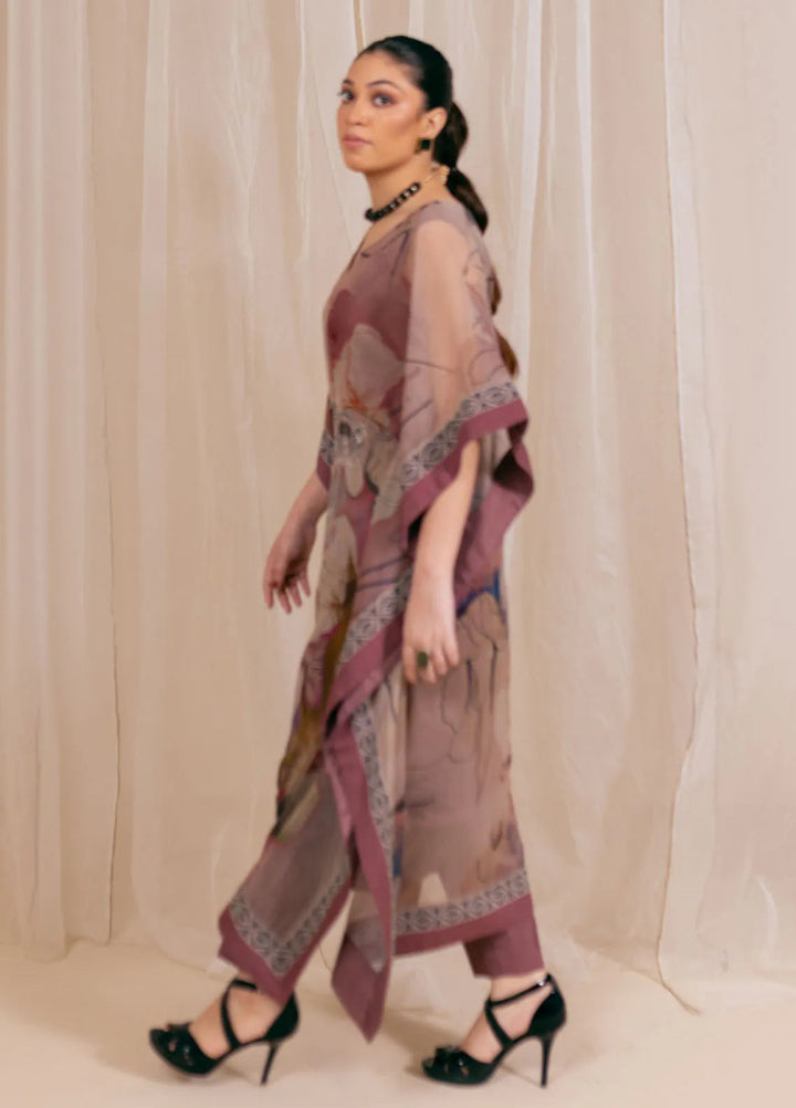 Fozia Khalid Luxury Pret Chiffon 2 Piece Kaftan Gloria