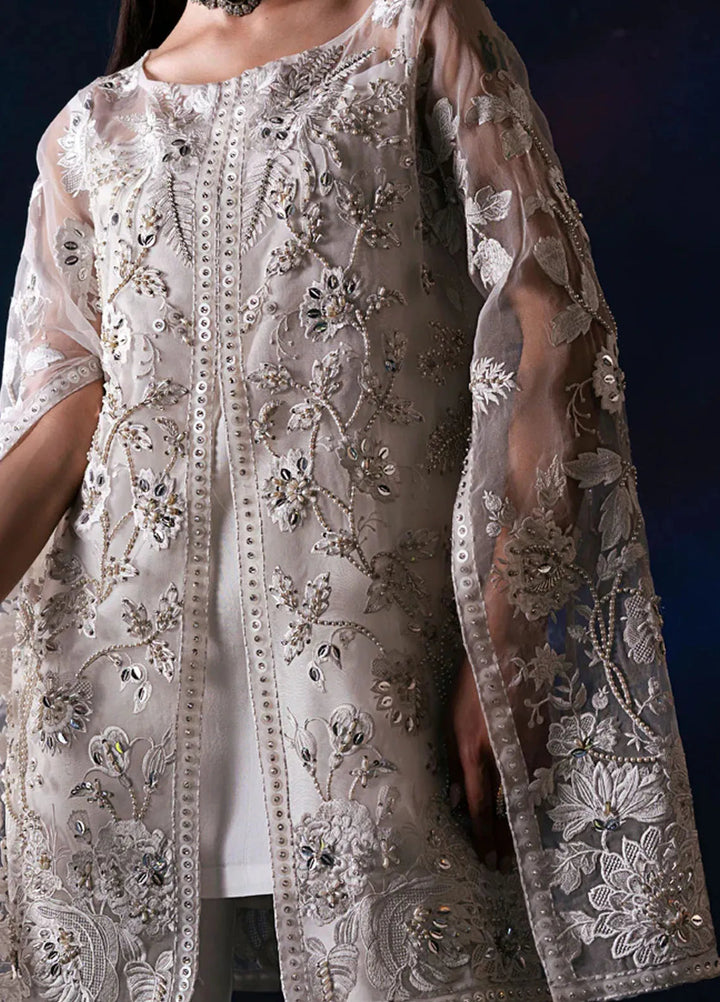 Fozia Khalid Pret Embroidered Organza 2 Piece Suit Salene