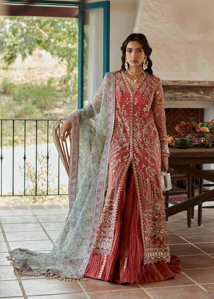 Freeshia by Suffuse Embroidered Net Suits Unstitched 4 Piece FRS22-WD2 Amaani - Wedding Collection