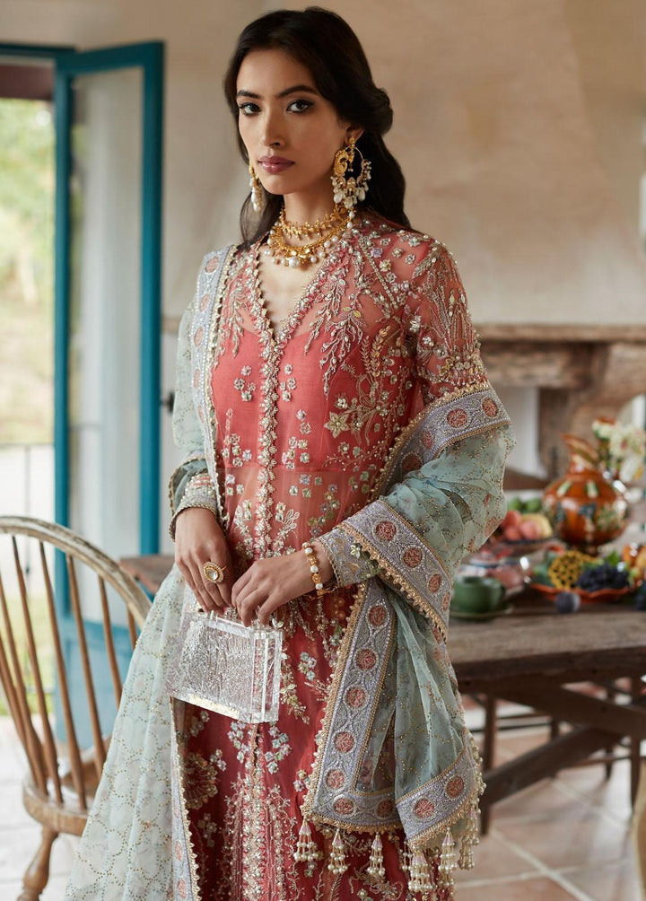 Freeshia by Suffuse Embroidered Net Suits Unstitched 4 Piece FRS22-WD2 Amaani - Wedding Collection