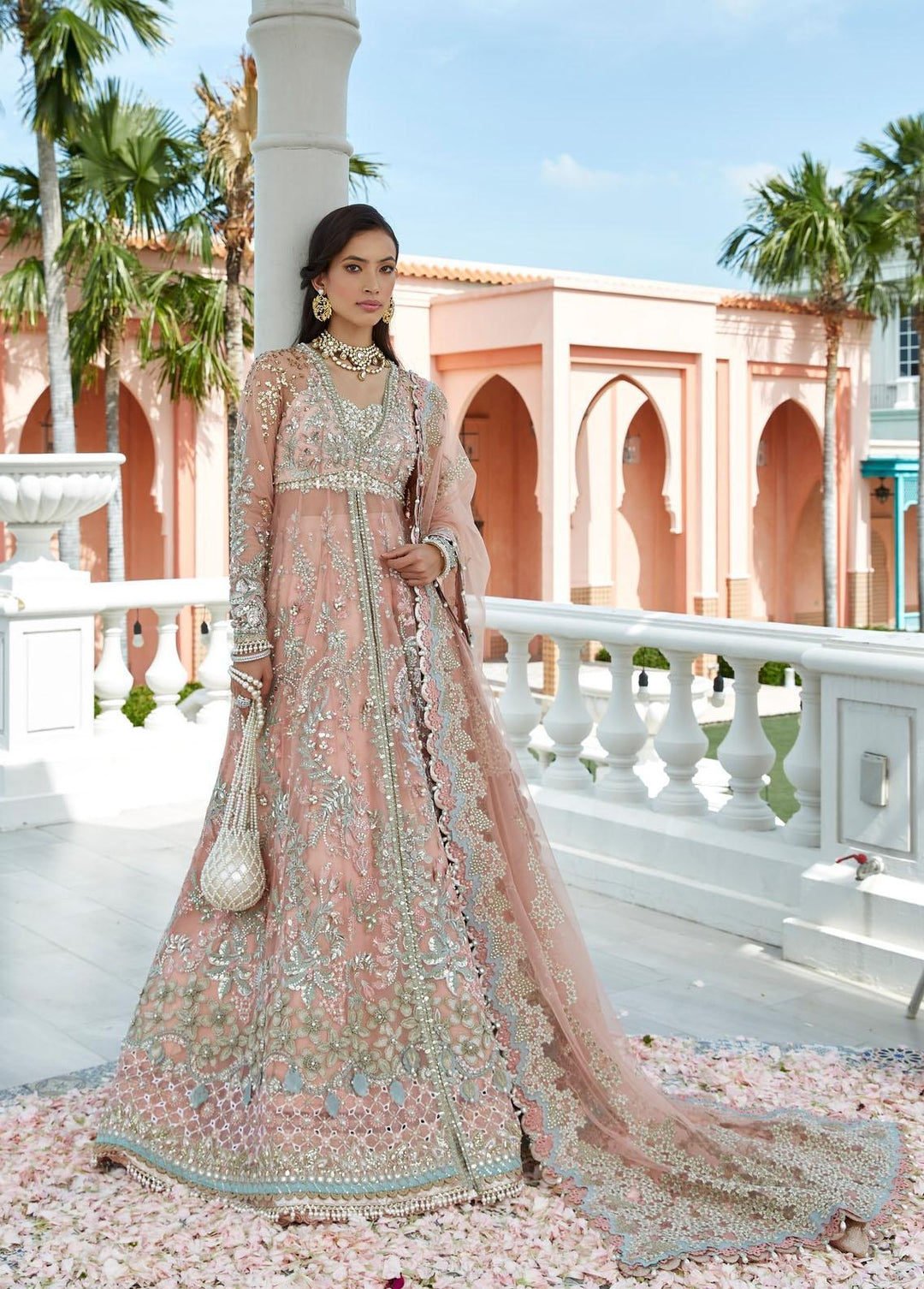 Freeshia by Suffuse Embroidered Net Suits Unstitched 4 Piece FRS22-WD2 Naz - Wedding Collection