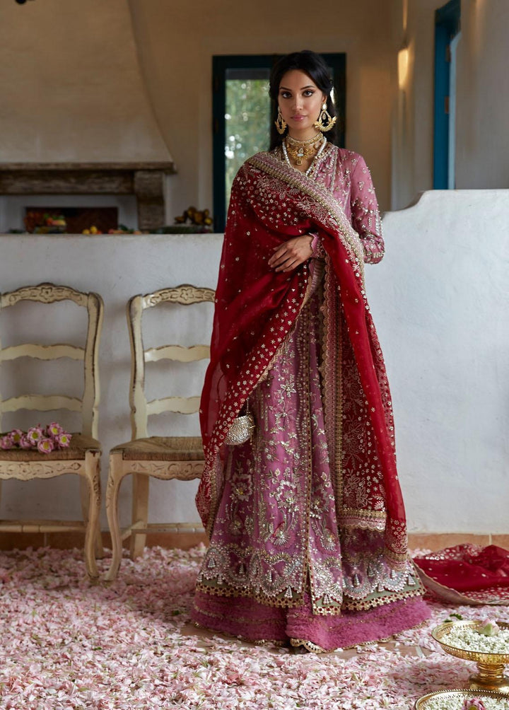 Freeshia by Suffuse Embroidered Organza Suits Unstitched 4 Piece FRS22-WD2 Zaiba - Wedding Collection