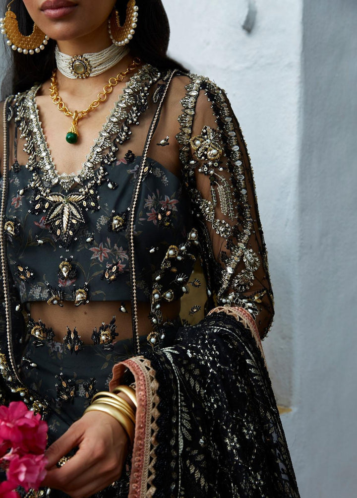 Freeshia by Suffuse Embroidered Net Suits Unstitched 4 Piece FRS22-WD2 Zohreh - Wedding Collection