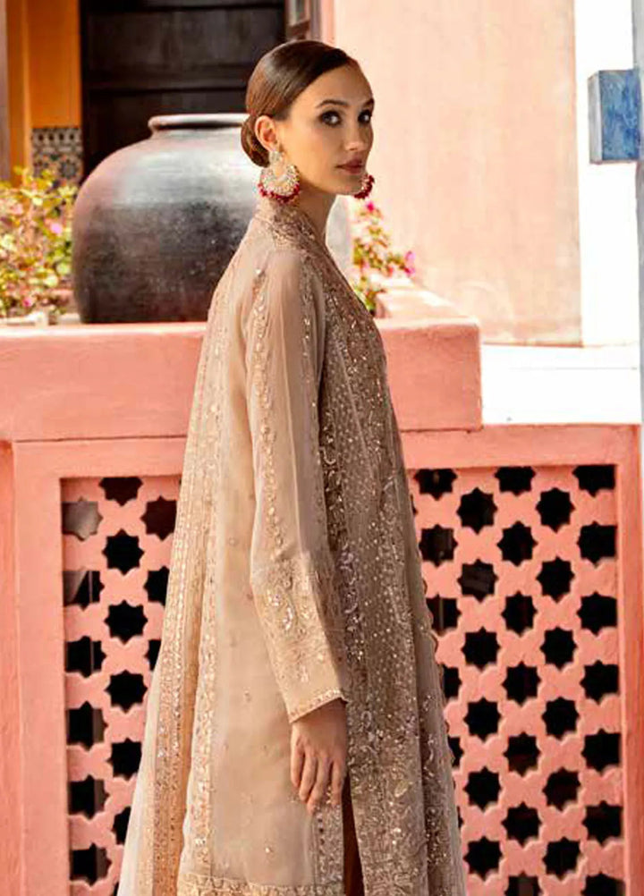 Freesia Luxury Formals Embroidered Chiffon Suit Unstitched 3 Piece FRE24L Pire FW23512 - Formals Collection