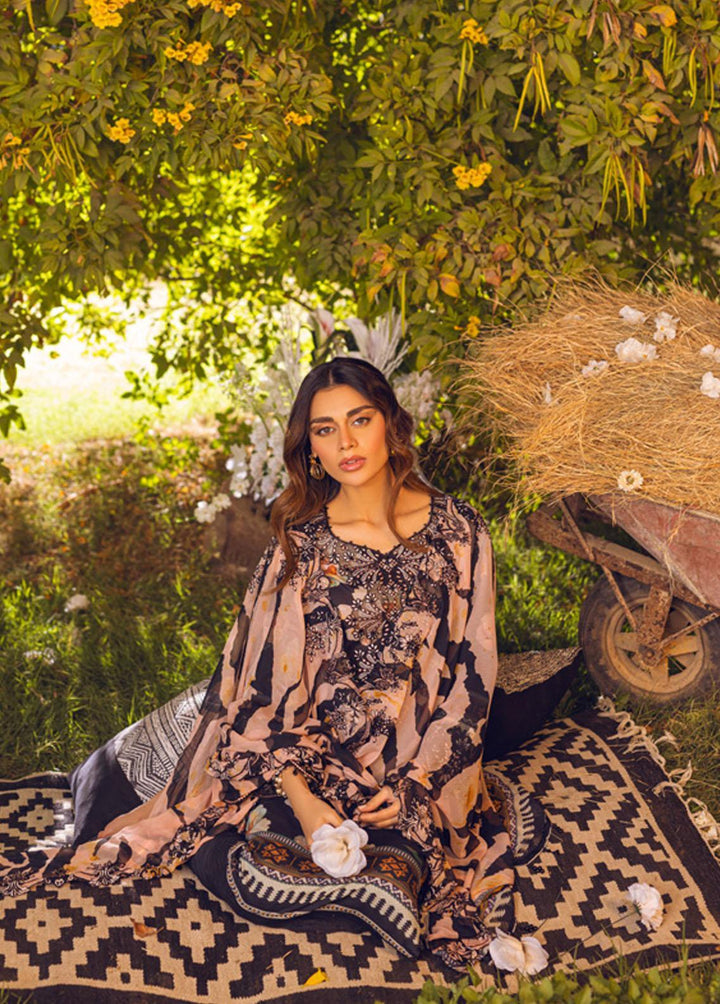 Gardenia by Nureh Embroidered Lawn Suits Unstitched 3 Piece NU23G NSG-92 - Summer Collection