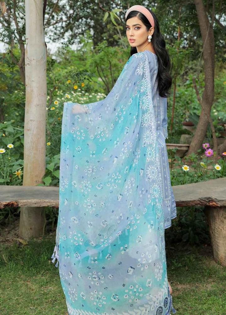 Gardenia By Nureh Embroidered Lawn Suits Unstitched 3 Piece NU22G NS- 49 - Summer Collection