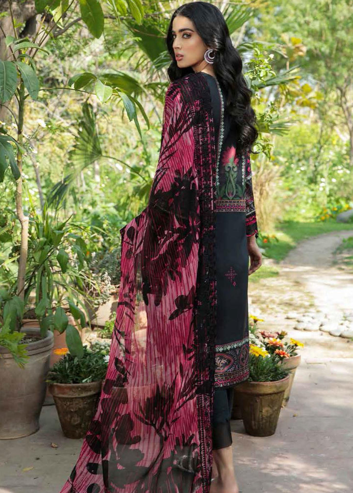 Gardenia By Nureh Embroidered Lawn Suits Unstitched 3 Piece NU22G NS- 52 - Summer Collection