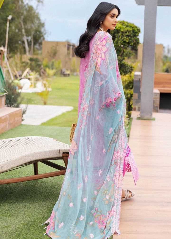 Gardenia by Nureh Embroidered Lawn Suits Unstitched 3 Piece NU23GL NSG-100 - Summer Collection