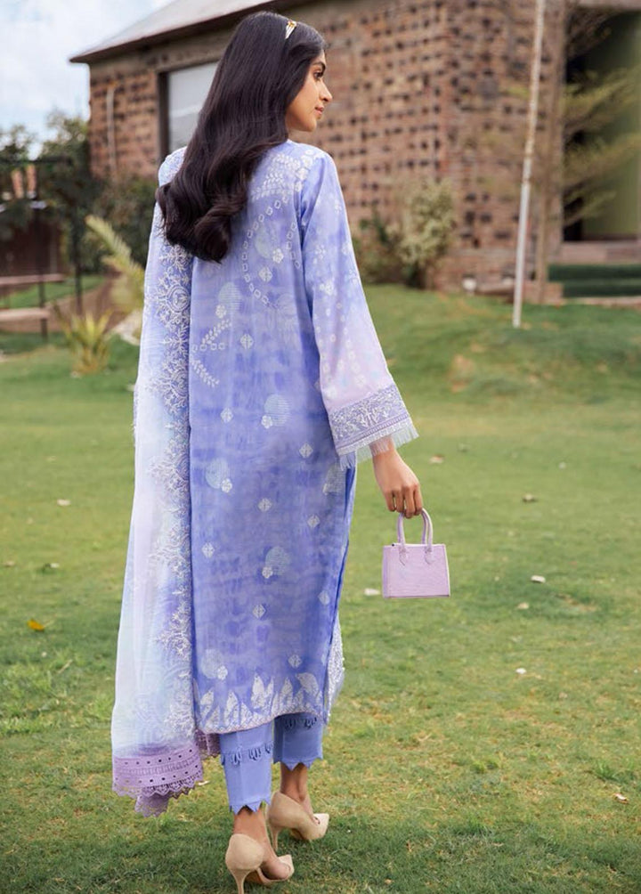 Gardenia by Nureh Embroidered Lawn Suits Unstitched 3 Piece NU23GL NSG-102 - Summer Collection