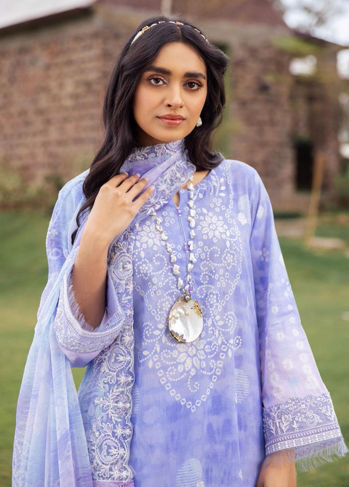 Gardenia by Nureh Embroidered Lawn Suits Unstitched 3 Piece NU23GL NSG-102 - Summer Collection