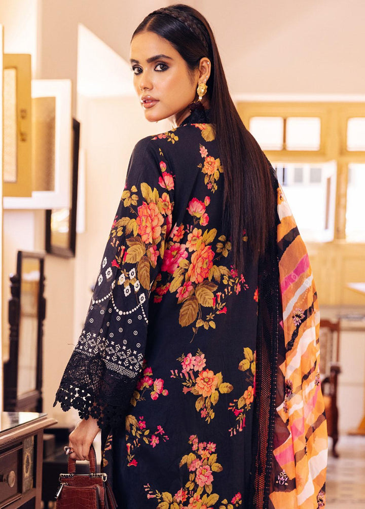 Gardenia By Nureh Embroidered Lawn Suits Unstitched 3 Piece NU23GE NSG-122 - Summer Collection