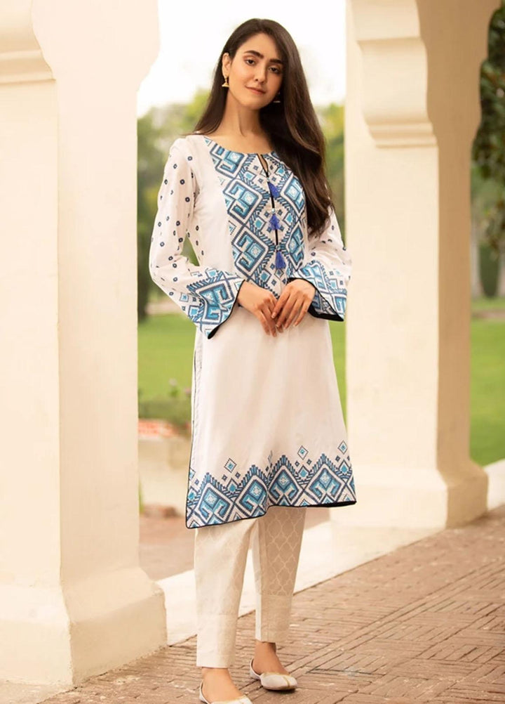 Garnet Clothing Pret Luxury Pret Screen Printed Lawn Shirt GRACE