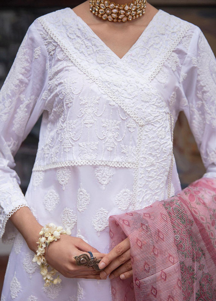 Garnet Clothing Pret Luxury Pret Screen Printed Lawn Shirt NAFEESA