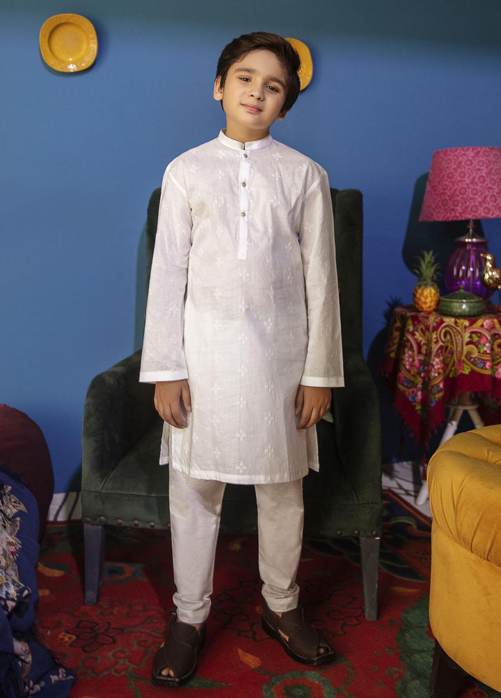 Garnet Clothing Pret Cotton Festive Pret Kurta Pajama for Boys -  Pelican