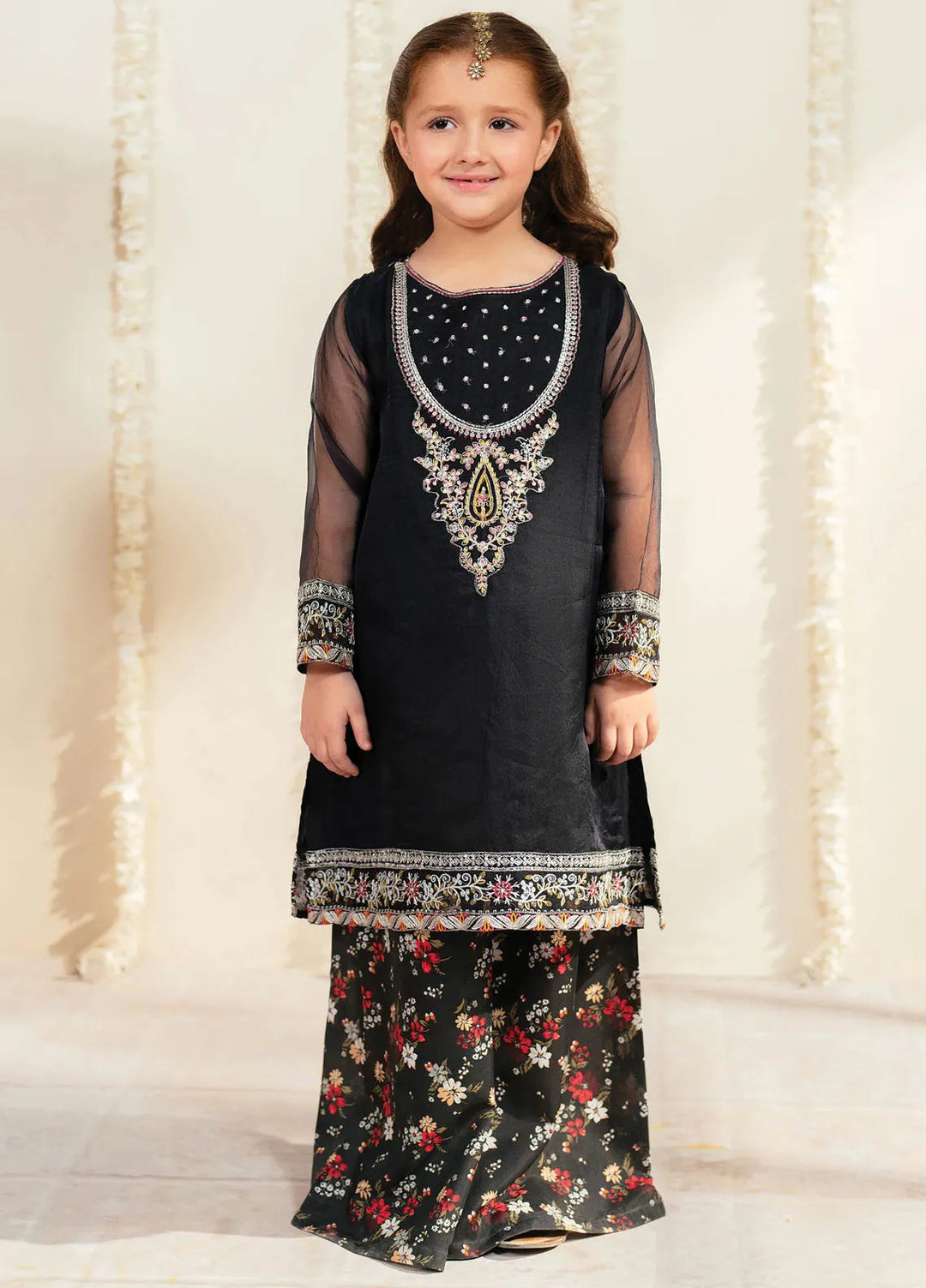 Garnet Clothing Pret Embroidered Organza 2 Piece Suit Zoe