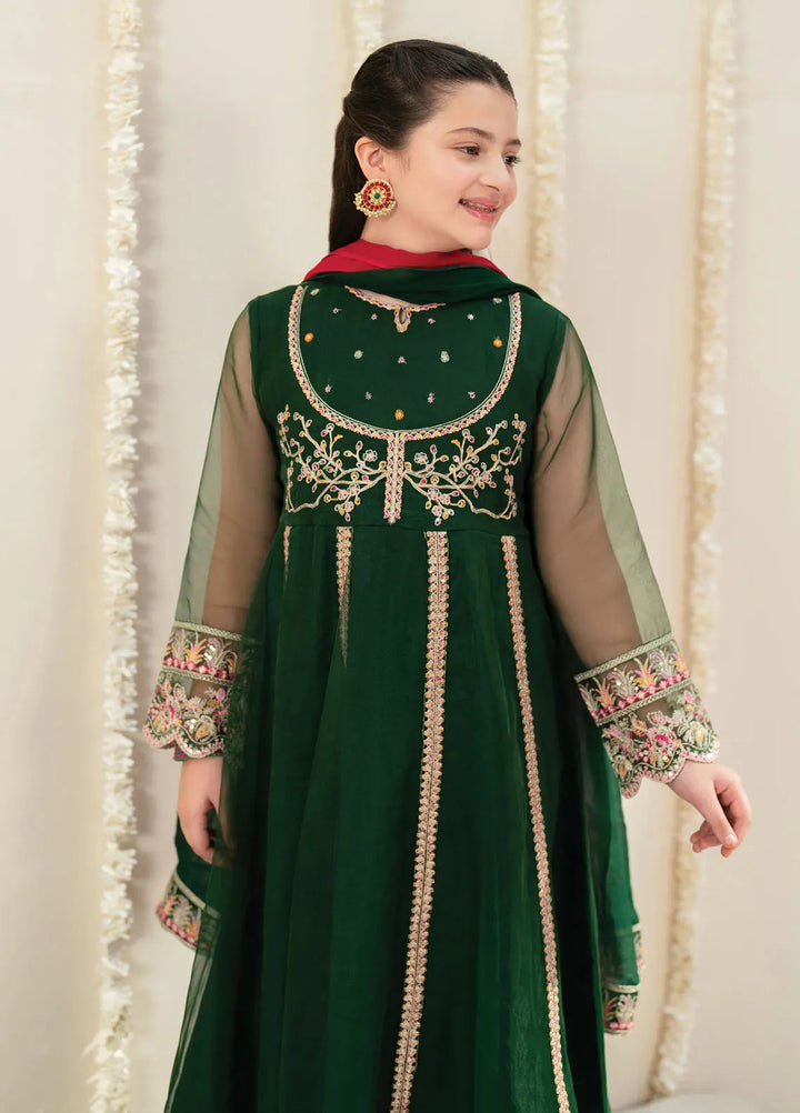 Garnet Clothing Pret Embroidered Organza 3 Piece Suit Shahbano