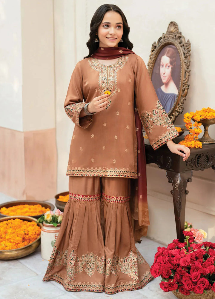 Garnet Clothing Pret Printed Viscose 3 Piece Suit Amal